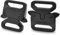 CooBigo Paracord-Schnallen, Clip, Paracord-Armband-Verschluss, Metall, taktische Schnalle, Haustier-Halsband, Hardware, Rucksack, Schlüsselanhänger-Zubehör, 2 x 2,5 cm große Schnalle, S