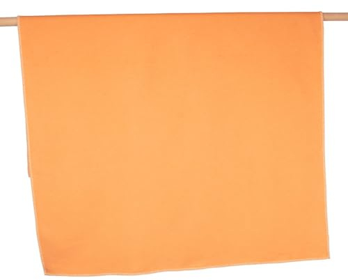 David Fussenegger Wohndecke Sylt 'Uni' 140 x 200 cm Siena - Hellorange, 3102/52
