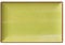 METRO Professional Plato llano Madleen, cerámica de gres, 30 x 20 cm, verde, 6 unidades