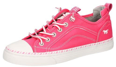 MUSTANG Baskets Mode Femme 1376-308, Pointure:38 EU, La Couleur:Rose