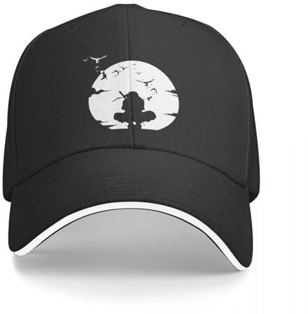 CIZIEOE Baseballmütze Basecap Itachi Ninja Baseball Cap Derby Hut Golf Wild Ball Hut Damen Hüte Männer
