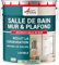 Peinture salle de bain, mur et plafond, condensation - 2.5 L Vert Blanc - RAL 6019 - ARCANE INDUSTRIES