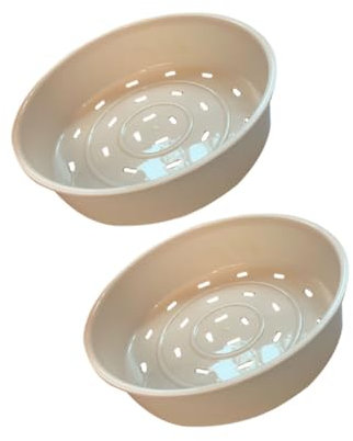 Alipis 2 Cestas Resistentes para Cocinar al Vapor para Ollas Arroceras Eléctricas Que No Se Limpian Fácilmente para Cocinar al Vapor en Estilo Chino