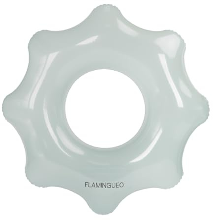 Flamingueo Schwimmring Erwachsene - Schwimmreifen, Luftmatratze Wasser, Aufblasbare Pool Spielzeug, Pool Zubehör Spaß, Wasserhängematte (110 x 110 x 25 cm)
