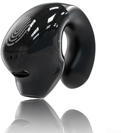 UTTASU Stylische kabellose Kopfhörer mit immersivem Sound und praktischer Touch-Funktion (Schwarz)