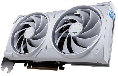 SIMPLETEK - Scheda Video 12GB GDDR7 - Interfaccia PCIe 5.0 - Architettura Avanzata per Gaming, Editing e Rendering - Doppia Ventola