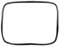 SPARES2GO Rubber Door Seal + Corner Retainer Clips for Hotpoint-Ariston Ovens/Cookers (Fitment List A)