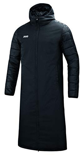 JAKO Herren Bankmantel Team, Schwarz, L