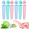 Moule à Glace Sans BPA, Moulle Esquimaux Silicone, Moule a Glace, Glaces à L'eau, Ice Pop Mold Popsicle Sorbet DIY Réutilisable, Moulle Magnum pour DIY Sorbet Yaourts