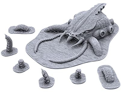 EnderToys Kraken, miniature stampate in 3D da 28 mm per giochi di ruolo da tavolo e giochi di guerra