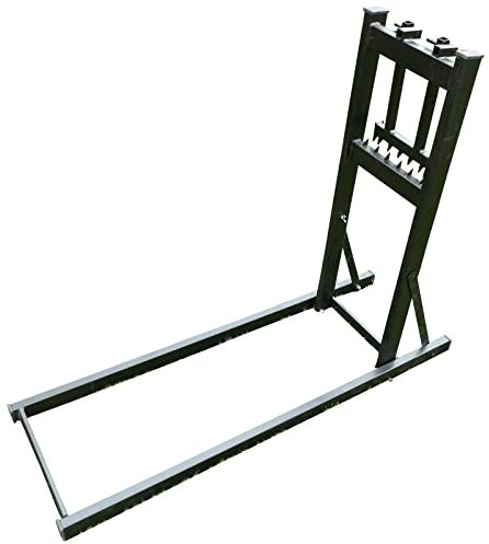 Foldable and Adjustable Smart Metal Log Holder Saw Horse HEAVY DUTY for Chainsaw and Firewood Management