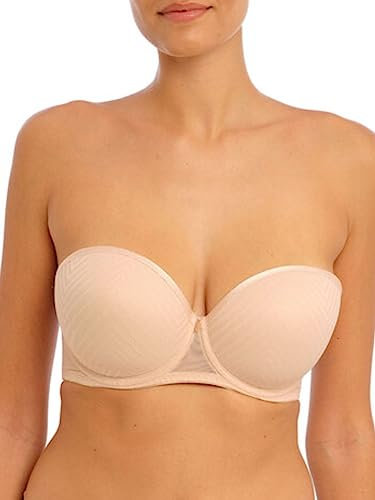 Freya Tailored Moulded Strapless Bra Natural Beige Beige 36F