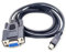 Elecbee USB auf RS232 Seriell Adapter, USB Mini Stecker auf DB9 Pin Buchse, serielles Konverterkabel 1 Meter/3.28ft