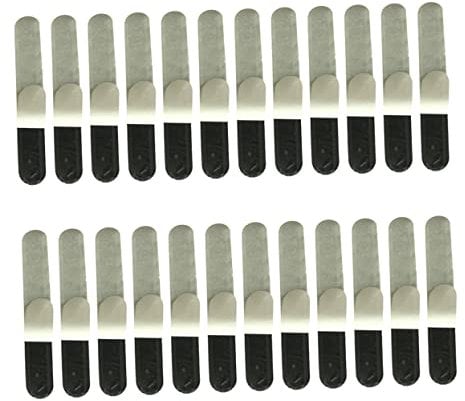 OSALADI 30st Saugfähiges Schweißband Schweißflecken-pad Größenreduzierer Für Huteinlagen Shirt Collar Inserts Tape Caps Schweißband Einwegband in Hutgröße Hut Schweißband Klebepad Liner