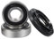 BmXauz Les roulements de Barillet et Les Kits d'étanchéité for Machine à Laver montés à l'avant conviennent aux pièces de Rechange telles Que, compatibles for LG, compatibles for Kenmore