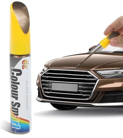 Flaconi Auto Lackstift,Lackstift für Autos Reparieren,Autolack Reparatur für Autos Reparaturwerkzeug,Autokratzer Reparaturmittel,Geeignet für Alle Lacktypen und Fahrzeugmodelle (Braun)