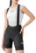 ROCKBROS TVI Salopette Ciclismo Donna, Pantaloni Ciclismo Estivicon Donna, Pantaloncini Bici Imbottiti Traspirante con Tasca per Bici da Corsa, Mountain Bike, MTB, Nero, XS