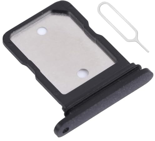 Générique pour Google Pixel 5 (GD1YQ, GTT9Q) Tiroir Carte SIM Nano-SIM Support Plateau Caddy Porte - Noir