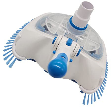 KITANDOVE Aspirateur De Piscine Brosse De Piscine Couvercle Blanc Nettoyage pour Mur Nettoyeur Dangle