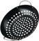 Toyvian Grillplatte Obst- Und Gemüsekorb Klein Tragbar Gemüsefach Grillzubehör Pfannenwender Gegrillte Fischpfanne Barbecue-grillplatte Antihaft-grillpfannen Antihaft-Spray Black