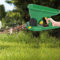 Spargi semi per prato manuale Capacità 1,5 l Portatili Spandisemi manuale a manovella Regolabile in 5 velocità Per giardini, prati, piccole aziende agricole, fertilizzanti Seminatrice a manovella