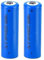 TLYA Rechargeable Batteries, 3.7V Li-ION Battery 2000Mah Full Capacity Lithium Batteries Battery Pack, for Solar Lights, Doorbell, Garden Lights,2 PCS