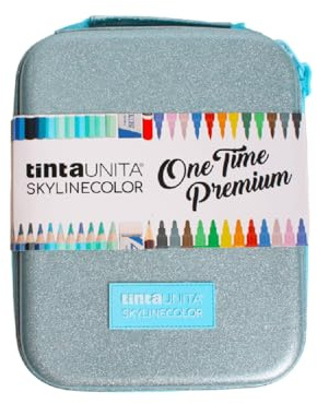 Tinta Unita Astuccio One Time Premium AZZURRO GLITTER