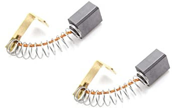 vhbw 2x escobilla 5x8x13 mm compatible con Diverse motores eléctricos, amoladora angular, herramientas para motor herramientas + resorte