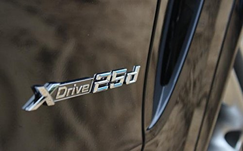 E821 X Drive 25d Emblem Badge auto aufkleber 3D Schriftzug hinten Abzeichen XDrive car Sticker Abziehbild