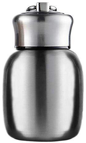 TANGT Thermal Flask, 200ml Mini Vacuum Flasks Vacuum Insulated Water Bottle Non-Leak Vacuum Hot and Cold Water Bottle Girls Boys Adult (Original color)