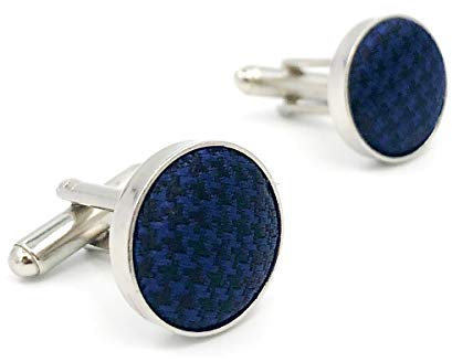 Shlax&Wing Klassisch Herren Seide Neu Krawatte Blau Einfarbig Extra lang