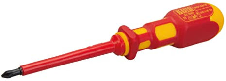 King Dick 1-for-6 Screwdriver Insulated PZ1, PZ2, PZ3 & PH1, PH2, PH3 (INS14610)