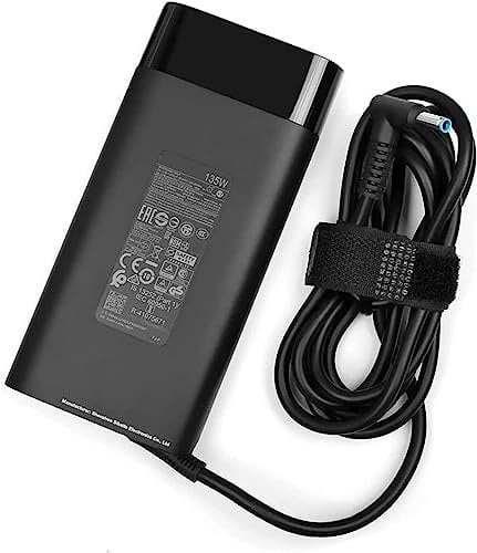 135W L15534-001 TPN-DA11 TPN-CA13 Adaptador de CA Cargador portátil Compatible para HP Spectre 15 x360 15t-df100 cto omen 15 17 Pavilion Gaming 15 17 ec0013dx 15-ec0751ms OMEN(19.5V 6.9A)