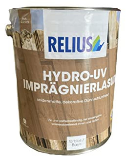 Relius hydro uv Impragnierlasur Holz-Imprägnierung Relius farblos 5 l