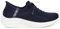Skechers Femme Ultra Flex 3.0 Brilliant Path Basket, Navy Knit Mint Trim, 56 EU