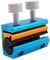 Tiardey Double C?ble Graisseur Lubrificateur Luber Outil Universel Double-Clamp C?ble Graisseur pour Moto Scooter Vélo - Bleu Doré