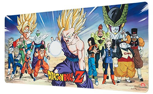 Grupo Erik: Tappetino Mouse Dragon Ball Z - Saga Cell | Tappetino mouse XXL, base antiscivolo, 100% waterproof e con rifiniture di qualità, 80 x 35 cm, Dragon Ball Manga- Tappetino scrivania