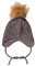 NAME IT Baby-Mädchen NBFWRILLA Wool Knit HAT XXIII Hut, Peppercorn, 45/47