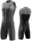 Triathlon Anzug Herren Herren Radsportanzug gepolstert einteilig Trisuit Bike Top Short Trisuit Einteiler für WettkampfGeeignet zum Laufen, Radfahren, Schwimmen (TYP-12,L)