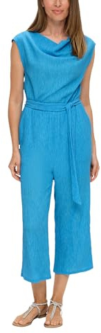 s.Oliver Jumpsuit mit Wasserfallausschnitt