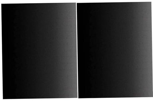 Générique Lot de 2 revêtements de Four antiadhésifs pour Fond de Four lavables sans BPA Tapis de Cuisson Universel réutilisable Feuilles de Cuisson Protections de Four pour grilles 40,6 x 58,4 cm