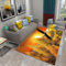 YOUSHIHUI Fliegender Adler, Wohnzimmerteppich, Schlafzimmer, Sofa, Fußmatte, Dekoration, Rutschfester Teppich, Spielzimmer