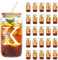 YiYa 550 Ml Vaso de Cerveza con Tapa y Pajita (K)