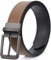 INGRAMS Ledergürtel Herren, Wendegürtel Herren, Gürtel Braun Schwarz 34mm Breit für Business Anzug