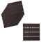 10 Pezzi Piastrelle Plastica da Giardino, 30X30cm, Mattonelle In PVC, Colore Nero Caffe, Pavimento Ad Incastro, Totale 0.9 m², Tagliabile