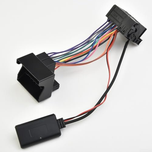Besshepplo Câble adaptateur audio auxiliaire compatible Bluetooth pour radio CD BMW E39 X5 X3 Z4 R50 R53
