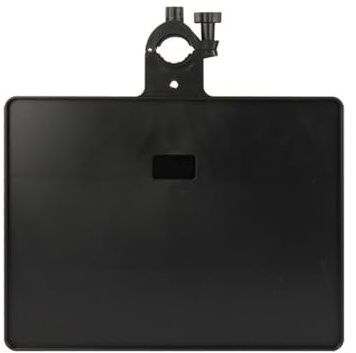 LEEQBCR 1 Stück Mikrofonständer, Notenständer, Regal, Notenständer, Mikrofonständer, Tablett, Halterung, Mikrofon, Halterung für Soundkartenfach, 22 * 16.5 cm