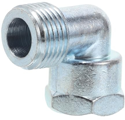 KOCKSHION Raccord de Tuyau en Cuivre pour Cuisinière Gaz, Adaptateur avec Coude 90° Filetage Femelle 4/4 Facile à Installer pour Cuisinière et Chauffage Gaz