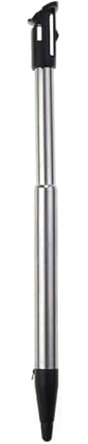 Stylet tactile réglable en métal noir, stylet vidéo 2DS XL LL, accessoires de jeu, écran tactile en plastique, 2DS, 2DS XL, accessoires
