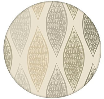Beige moderne Designer TapeteRegenbogen Waben mit Farbverlauf passt zu Farrow and Ball Farben - Vliestapete Grafisch - zeitlose GMM Design Dekor für schöne Räume (Muster 20 x 46,5cm)